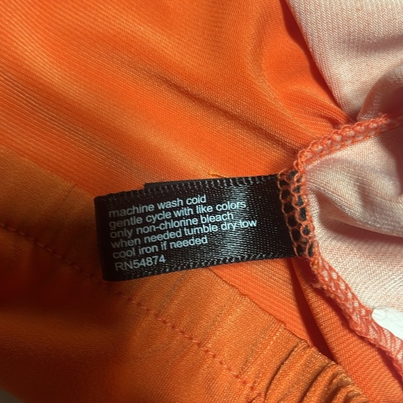 The Limited Orange Floral Blouse size L - Picture 3 of 8